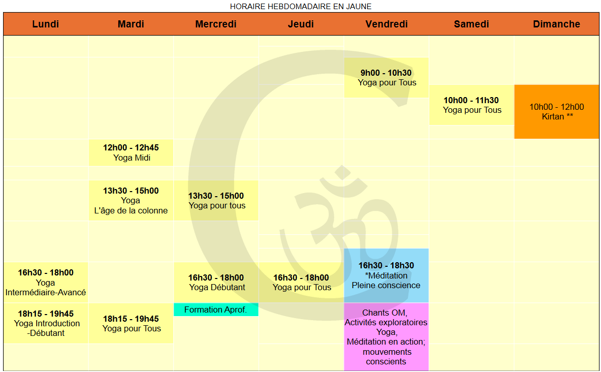 horaire retraite hatha yoga meditation pleine conscience kirtan yoga automne2024 2025 5dcf2