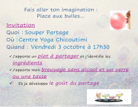 Souper-partage Centre Yoga Chicoutimi